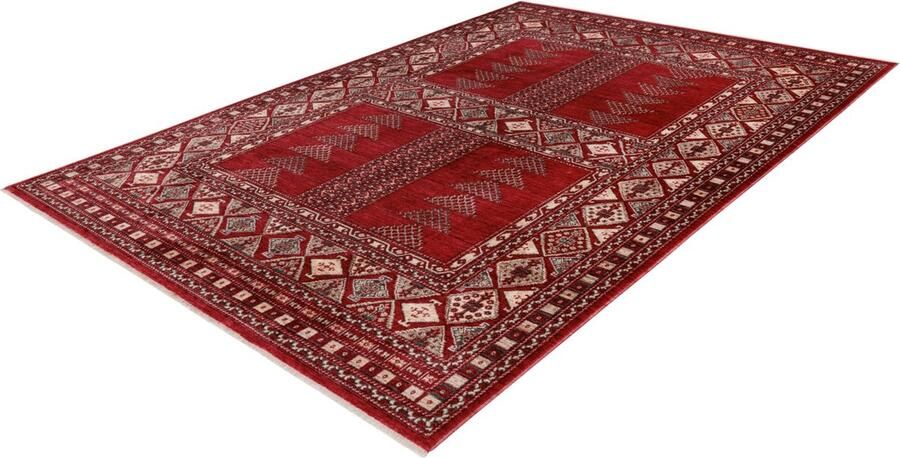 Lalee Dakar Klassiek oosters vloerkleed traditioneel afghaans tapijt 120x170 cm rood