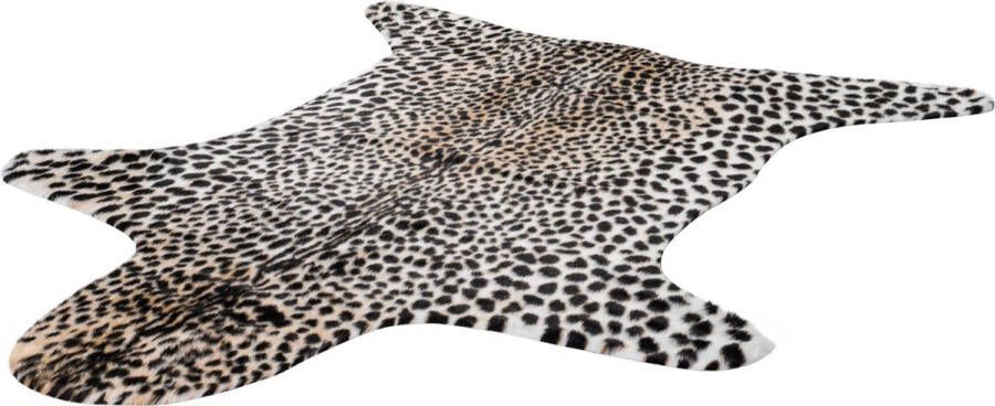 Lalee Rodeo Vloerkleed cheeta tijer dierenvel huid bruin beige imitatie dierenvel 150x200 cm