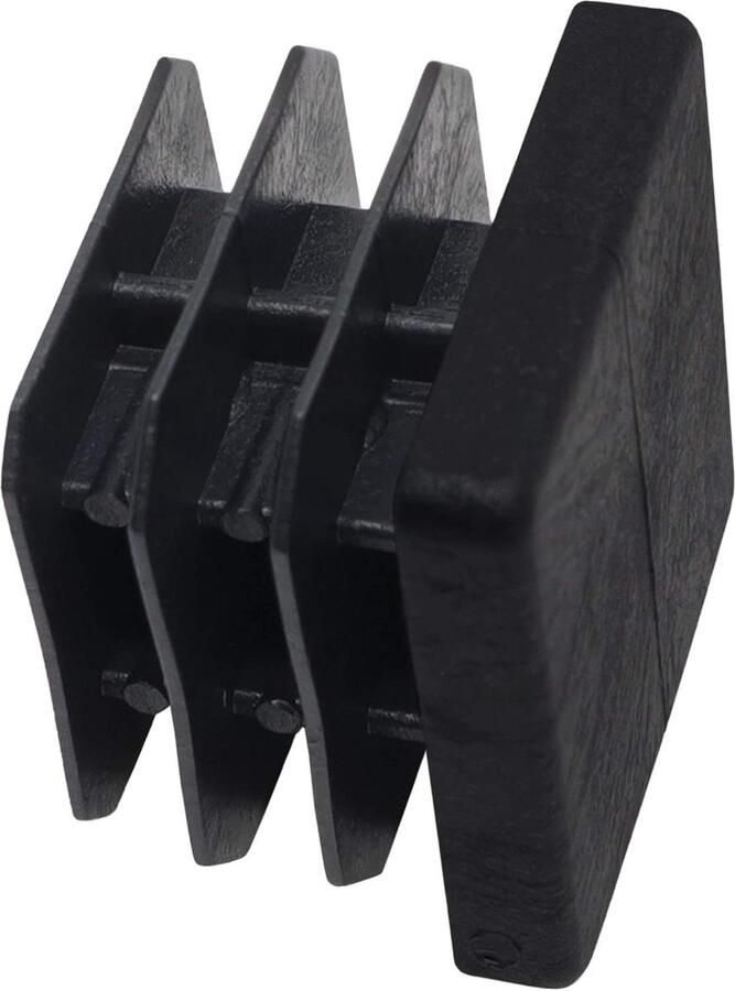 100 x lamellenstop zwart 30 x 30 mm INS-R-BL-3030-100