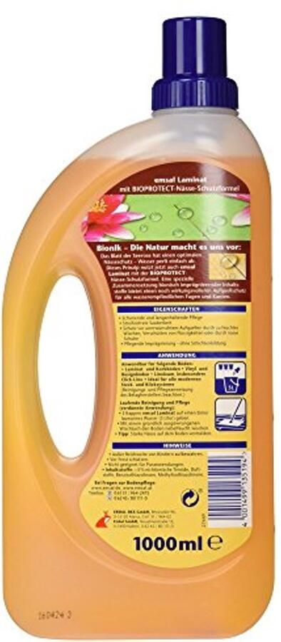 Laminaatvloer onderhouds 1 liter Voor laminaat linoleum en vinyl