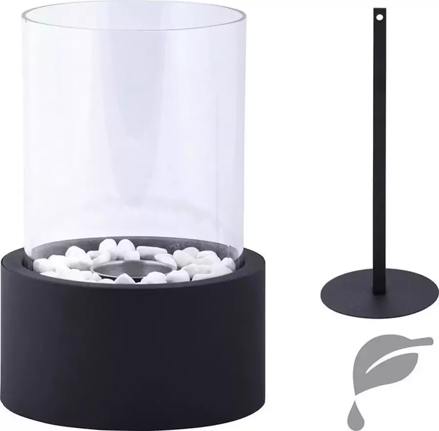 Lamp bio-ethanol rond