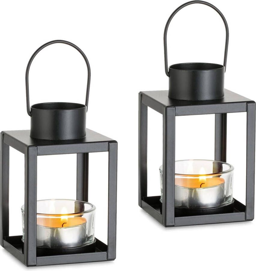 Lantaarns voor buiten windlicht kandelaar decoratief voor hangende tafeldecoratie theelichthouder kleine metalen lantaarn voor eetkamer koffietafel open haard mantel 2