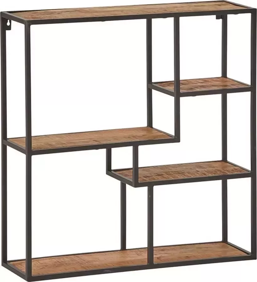 Wandrek vierkant Laos Mango Breedte 77 cm Hoogte 79 cm Diepte 22 cm