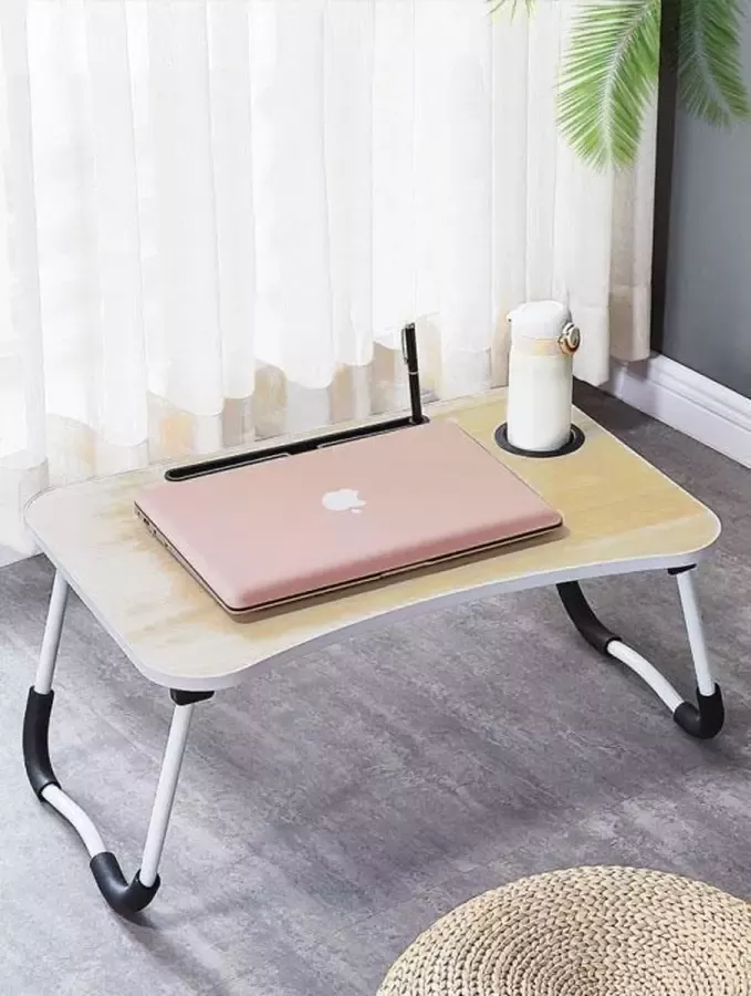 Laptoptafel Bedtafel Laptop standaard Kunststof Inklapbaar