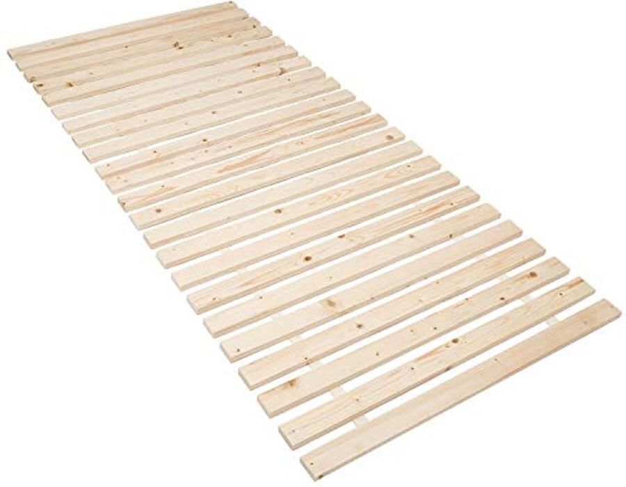 Lattenbodem 90 x 200 Premium Houten Rolletjes Bedbodem voor Optimale Ventilatie