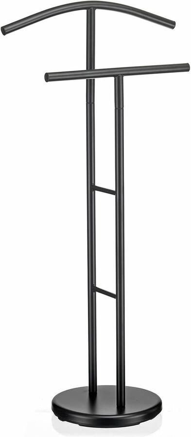 Lauenz dressboy kledingrek voor heren met broekhanger zwart metaal