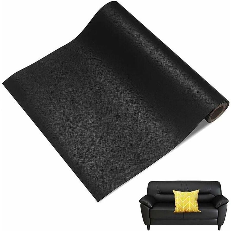 Leather Adhesive Roll Faux Leather Repair Patch Zelfklevend en Knipbaar 1 Stuk Voor Bank Auto Tas Neutraal