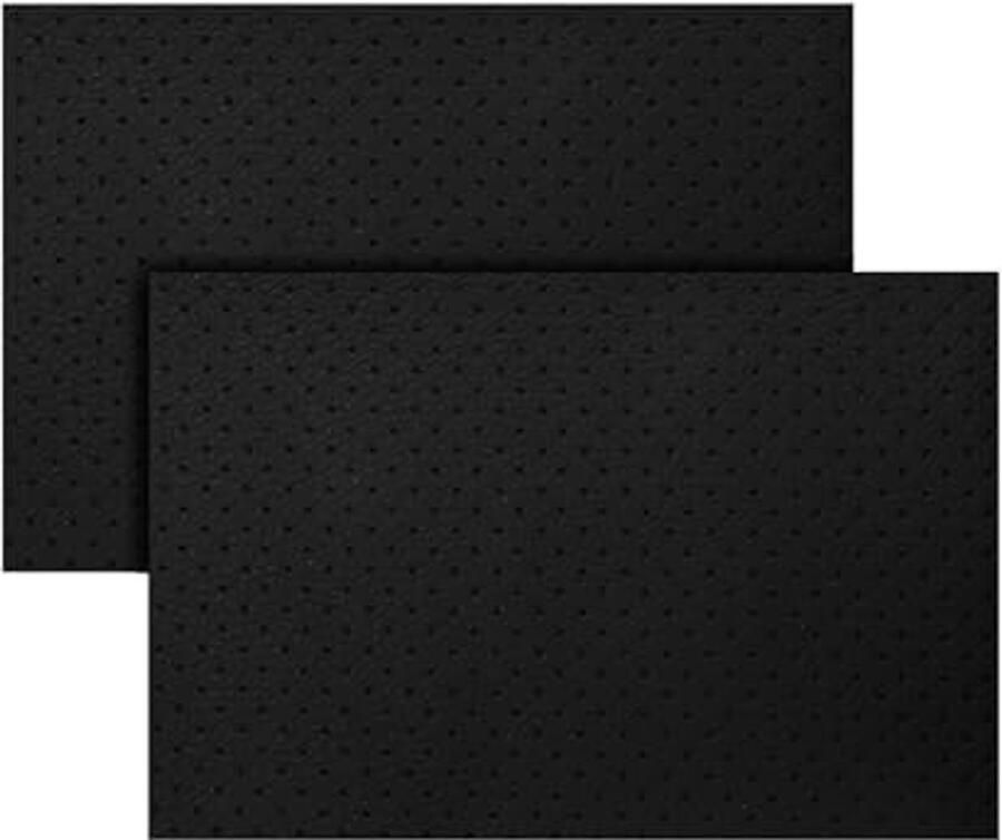 Leather Repair Kit Black Faux Leather Self-Adhesive 20 x 30 cm Breathable Perforation Strong Adhesion Faux Leather Repair Kit for Sofas Car Seats Furniture 20 x 30 cm Black