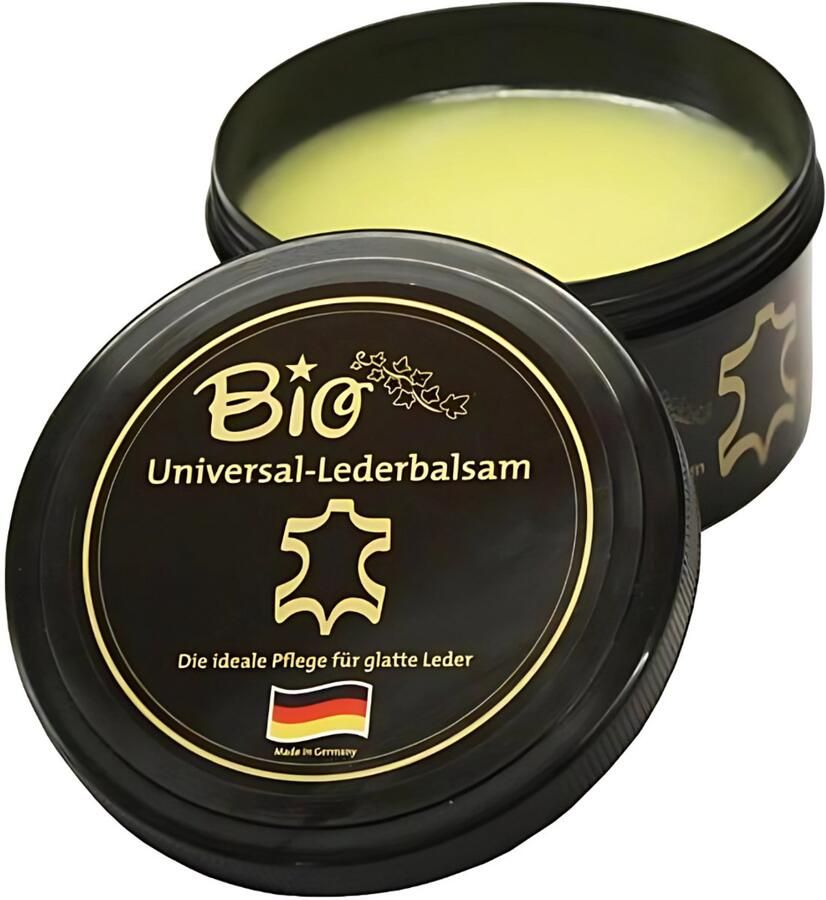 Pullach Ledercrème 500 ML Onderhoud leder Lederbalsem universeel Leerbalsem Leercrème Ledercrème Lederpoets Ledervet Paardrijzadel Jas Tas Motorpak