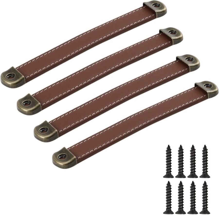 Lederen Handgrepen Unieke Stijl 1 stuk Hoogwaardige Materialen