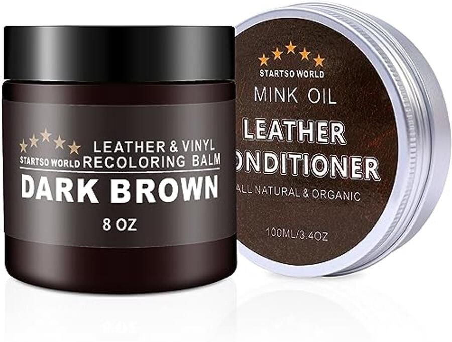 Leerbalsem en leerconditioner voor meubels en schoenen