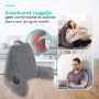 WorldWide products WorldWide s Leeskussen met Armsteunen Relax Kussen Memory Foam voor in Bed Fluweel Grijs - Thumbnail 1