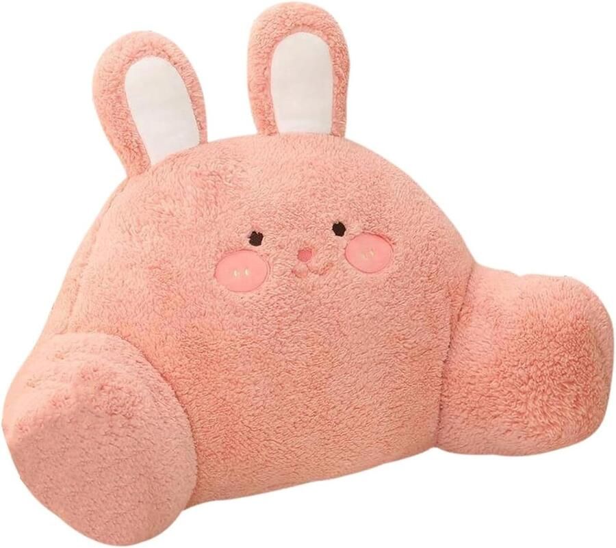 Leeskussen voor in bed Leeskussen Zitkussen Relax Kussen Bookseat Leeskussen Voor Boeken Wigkussen bed Zitkussen Ergonomisch Book Seat Roze