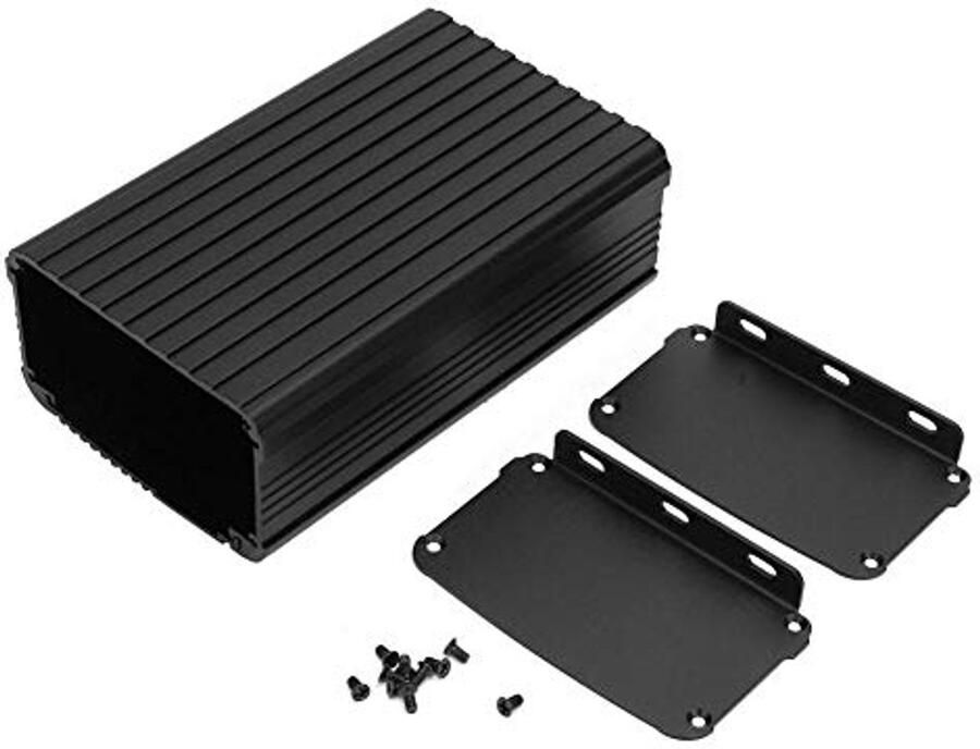 Leiderplaten-controller aluminium koelbox DIY elektronische projectbehuizing 55 x 95 x 150 mm en van echt goede kwaliteit geen afvalstapel