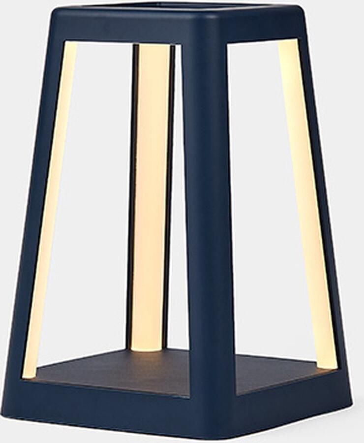 Lexon Design LANTERN Portable LED Lamp Dark Blue