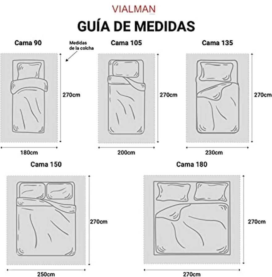 Lichte sprei voor eenpersoonsbed 90 cm Sprei Sterren 180 x 270 cm Beige