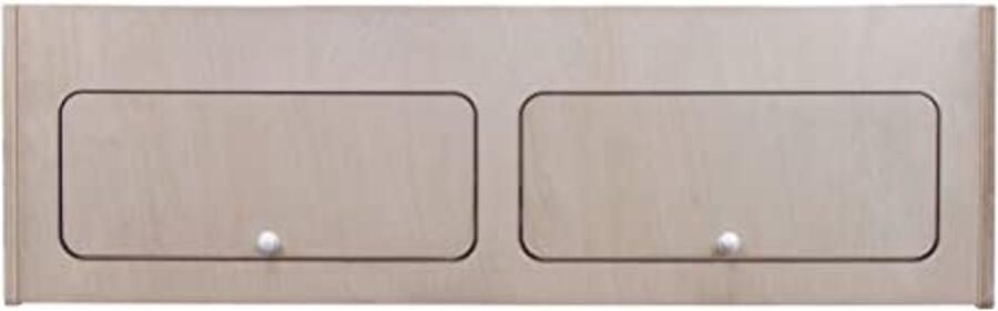 Lichtgewicht Bovenkast met 2 Deuren voor Camper – Opbergruimte met Soft-Close Scharnieren