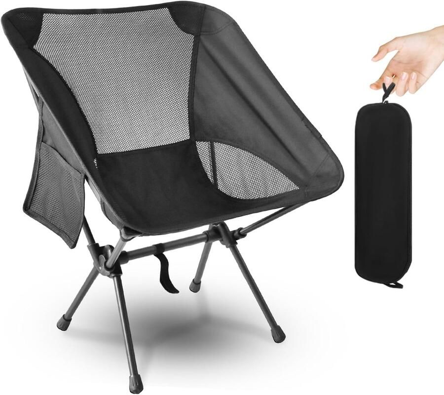 Lichtgewicht Campingstoel Lage Stoel Ideaal voor buitenactiviteiten
