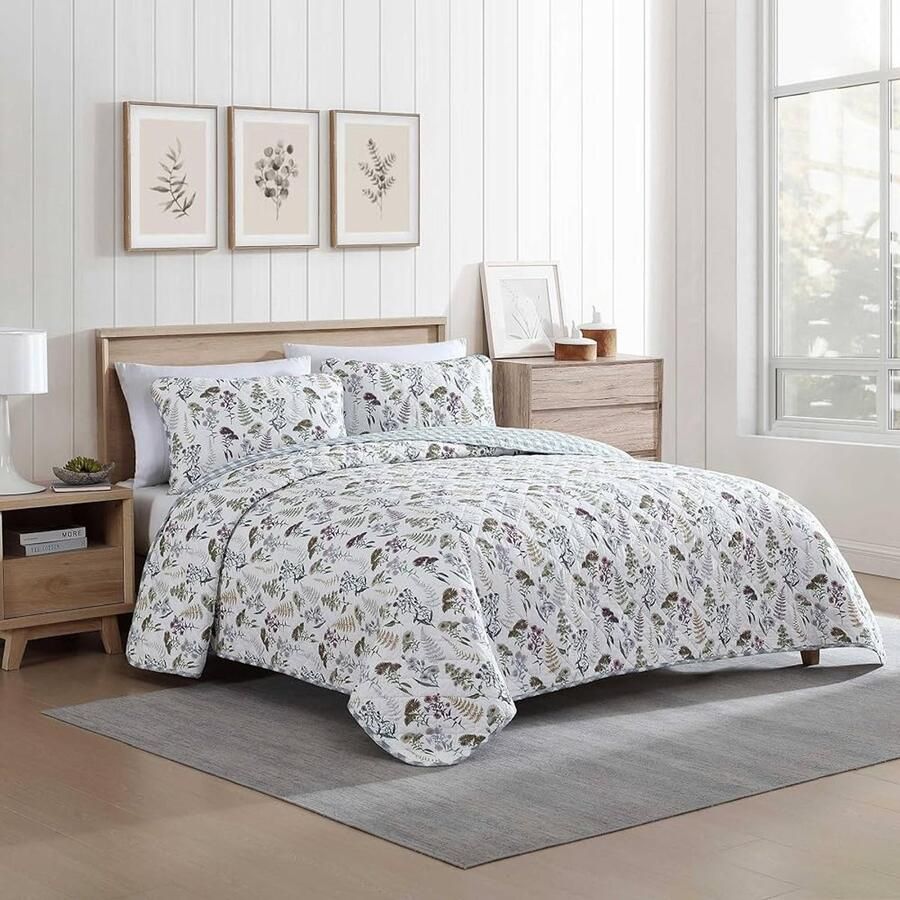 Lichtgewicht Quilt Set Ademend Katoen Set van 1 90 x 90