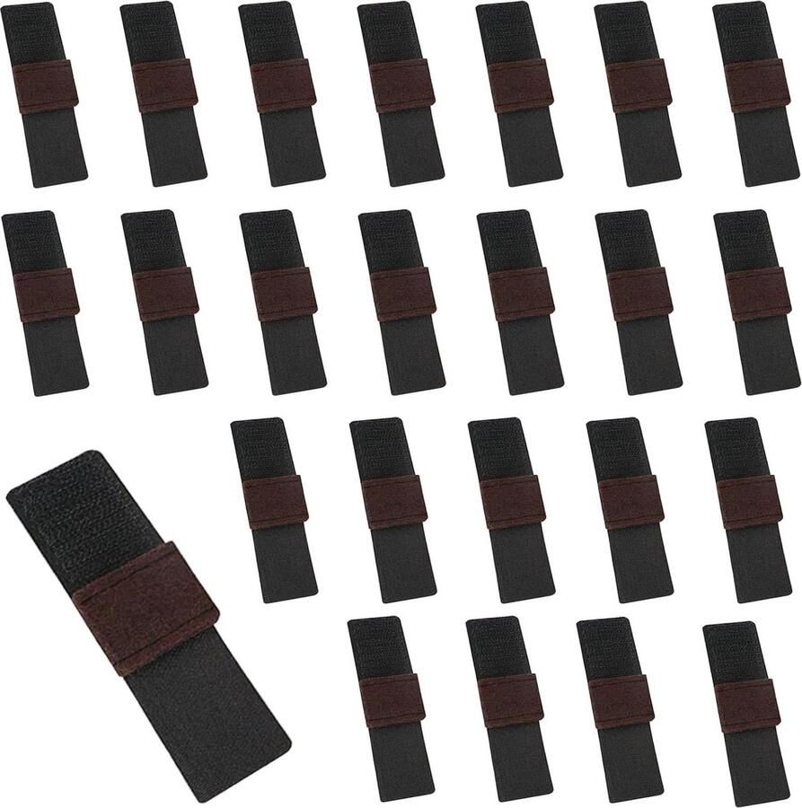 Light feather Vilten meubelpads 24 stuks zelfklevende & herbruikbare meubelglijders vloerbeschermers voor stoelen schommelstoel viltdoppen