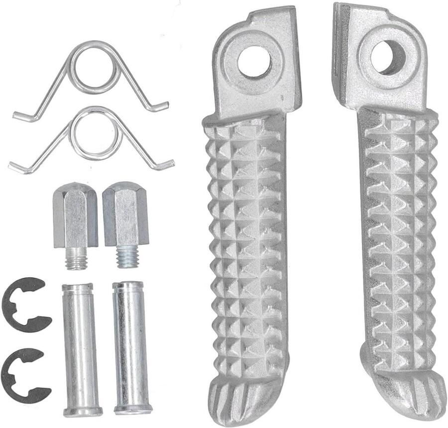 Metal Left Right Footrest Replace Motorcycle Footrest Foot Step Pegs Fit for R1 R6 MT09 MT07 R3 R15 R25 FZ1 FZ6 YZF600 YZF1000 Pedal Pedals and Accessories