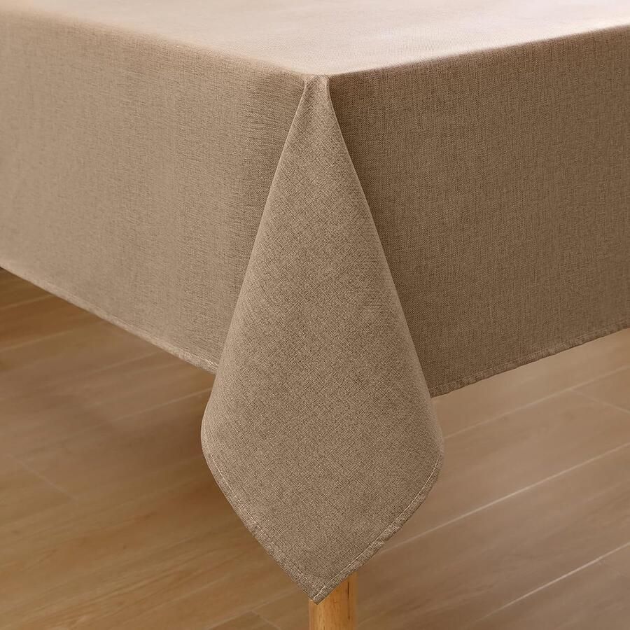 Linnen Tafelkleed Elegant en Onderhoudsarm 1 stuk Polyester