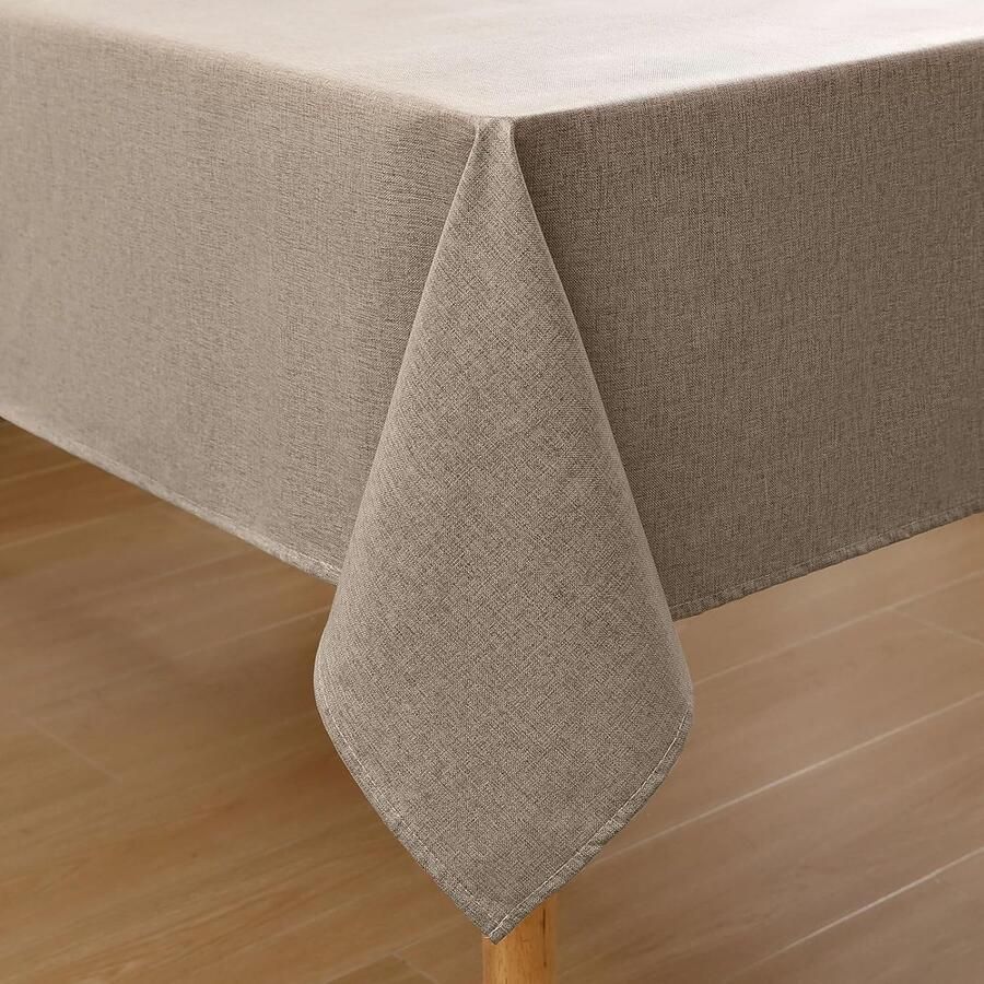 Linnen Tafelkleed Elegant en Onderhoudsarm 1 stuk Polyester