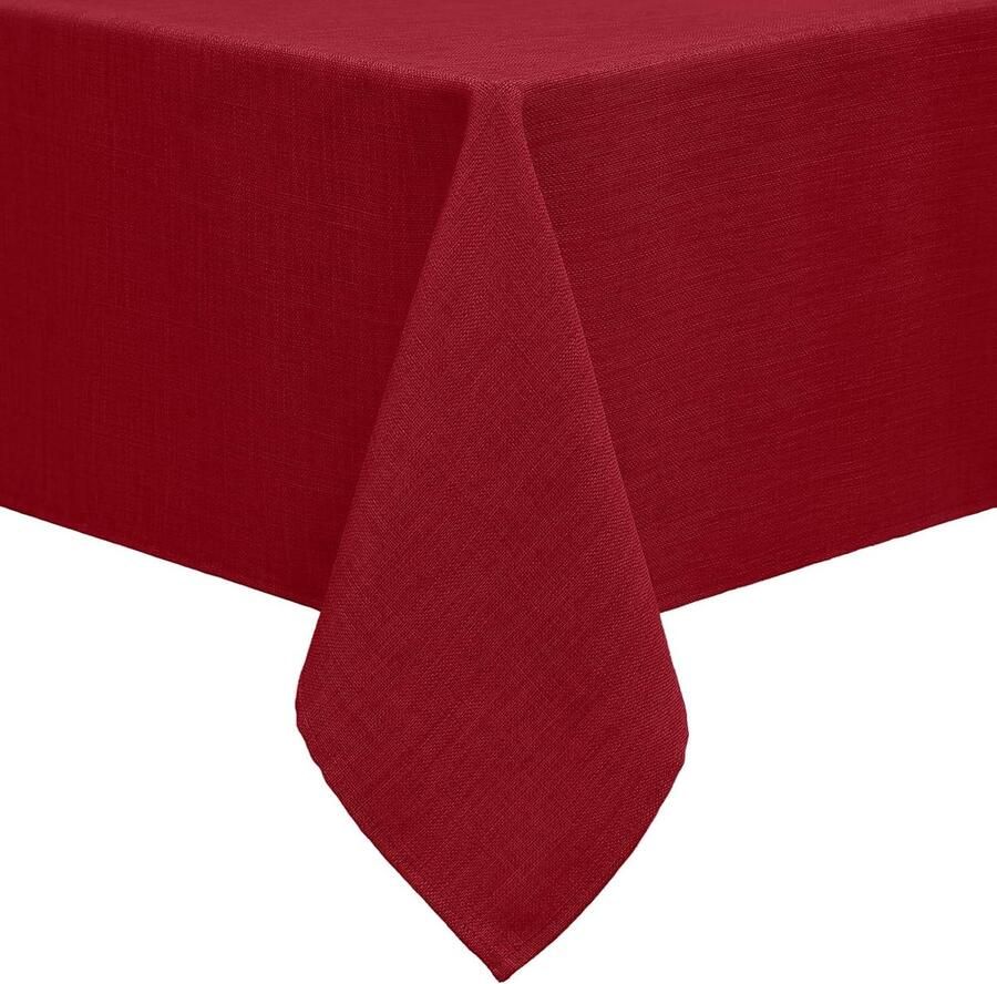 Linnen Tafelkleed Elegant en Onderhoudsvriendelijk 1 stuk 100% Polyester