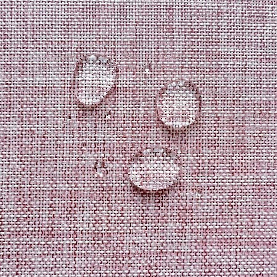 Linnenlook Tafelkleed Poederroze 150 x 150 cm Vuilafstotend en Waterdicht