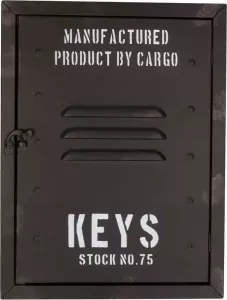 Locker sleutelkastje van metaal 30 cm