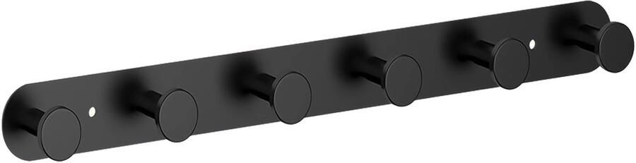 Ibenzoa Luxe Wandgarderobe Met 6 Stijlvolle RVS Haken Voor Organisatie In Elke Kamer