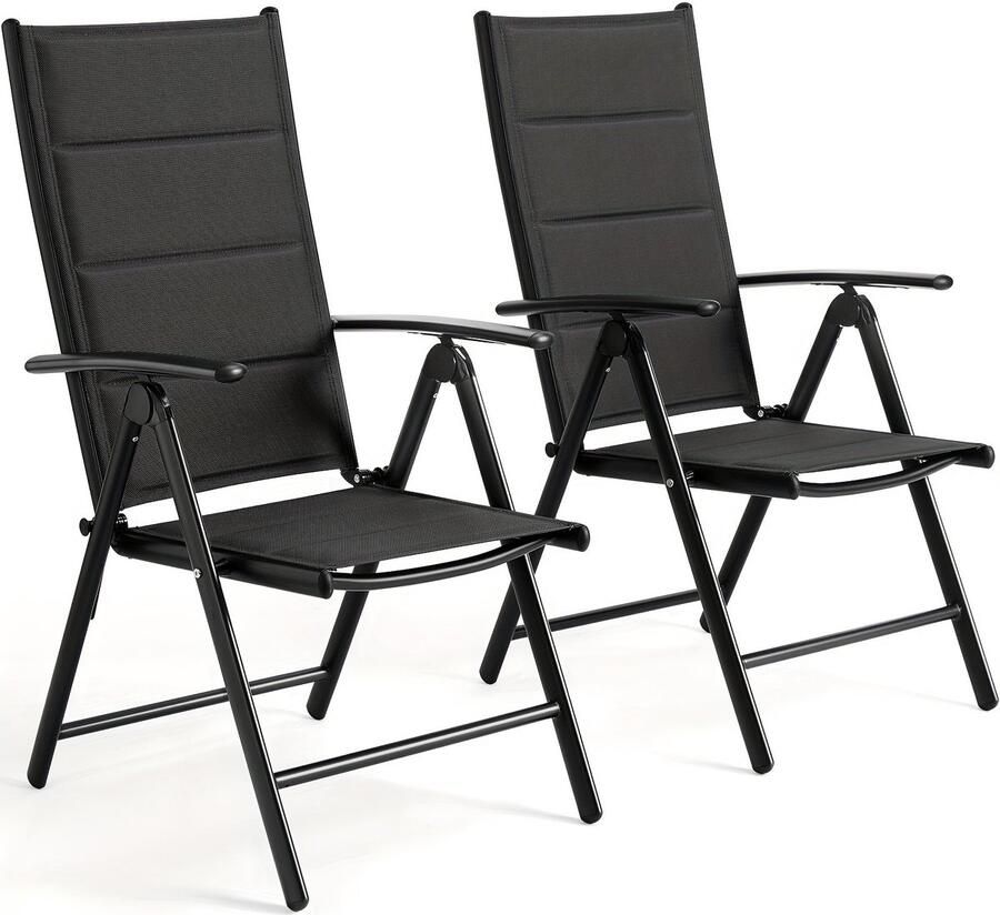 Loungeset – Tuinmeubelset – Tuinbank – Tuinmeubel – Balkonset – Weerbestendig PE Rattan – Zachte Afneembare Kussens – Inclusief Koffietafel – Zwart
