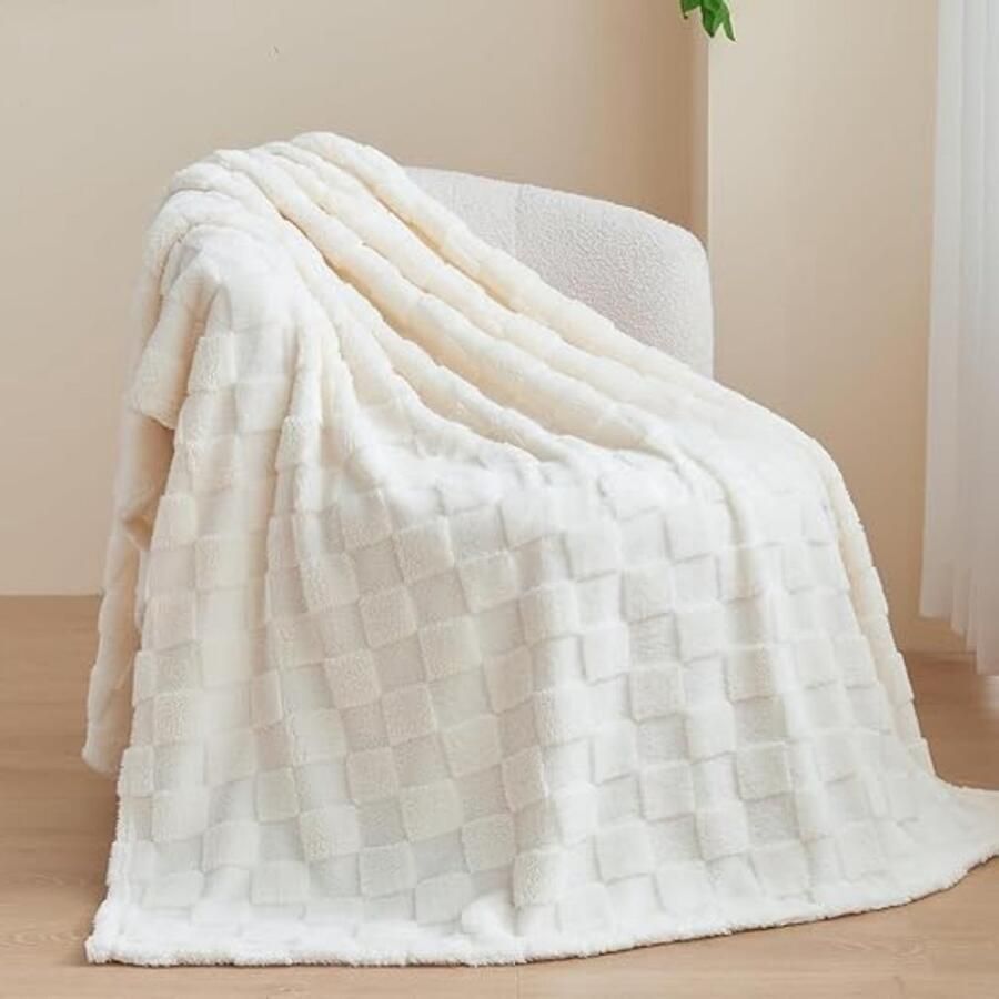 Love Blanket Plaid Deken Voor Bed Bank & Sofa Date Night 178X127CM 2 Personen Valentijn Fleece Deken Wit