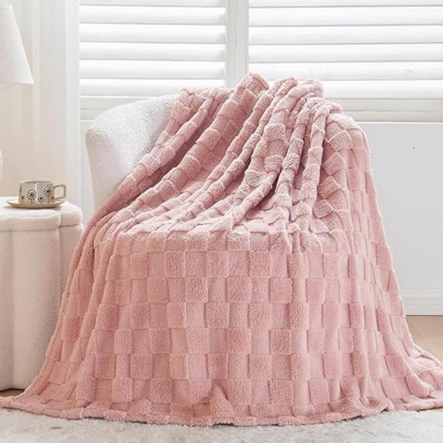 Love Blanket Plaid Deken Voor Bed Bank & Sofa Date Night 178X127CM 2 Personen Valentijn Fleece Deken Dekentje Roze