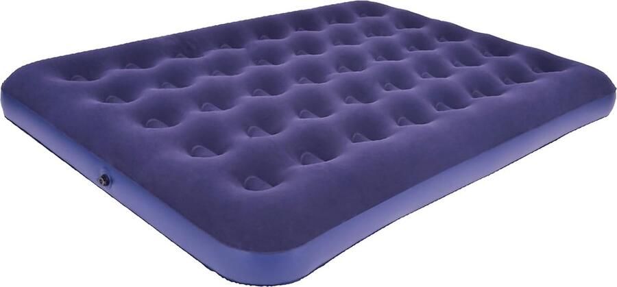 Luchtbed opblaasbaar matras thuis dubbel dik opblaasbaar matras Met huishoudelijke luchtpomp opblaasbaar matras camping slaapmat eenvoudig bed draagbaar opvouwbaar bed buiten luie opblaasbaar matras 188*137*22CM