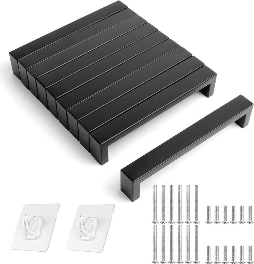 Kastgrepen 128 mm van mat roestvrij staal Modern design voor keuken badkamer en kinderen