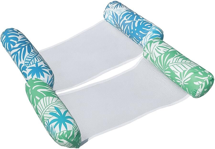 Retadou Luchtmatras zwembad XL zwembadspeelgoed luchtmatras water 2 stuks zwembadaccessoires plezier voor volwassenen 4-in-1 waterspeelgoed waterhangmat zwembadluchtmatras als stoel