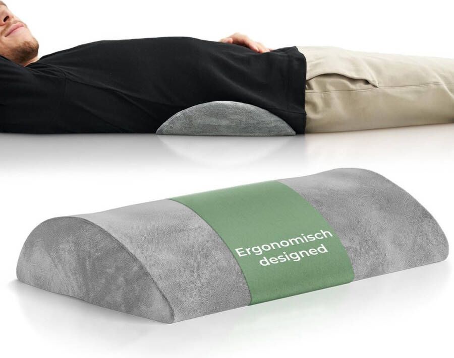 Lumbar pillow lumbar support pillow for bed and couch to support the back lumbar support pillow lumbar support pillow gray. Lendenkussen lendensteunkussen voor bed en bank om de rug te ondersteunen lendensteunkussen grijs