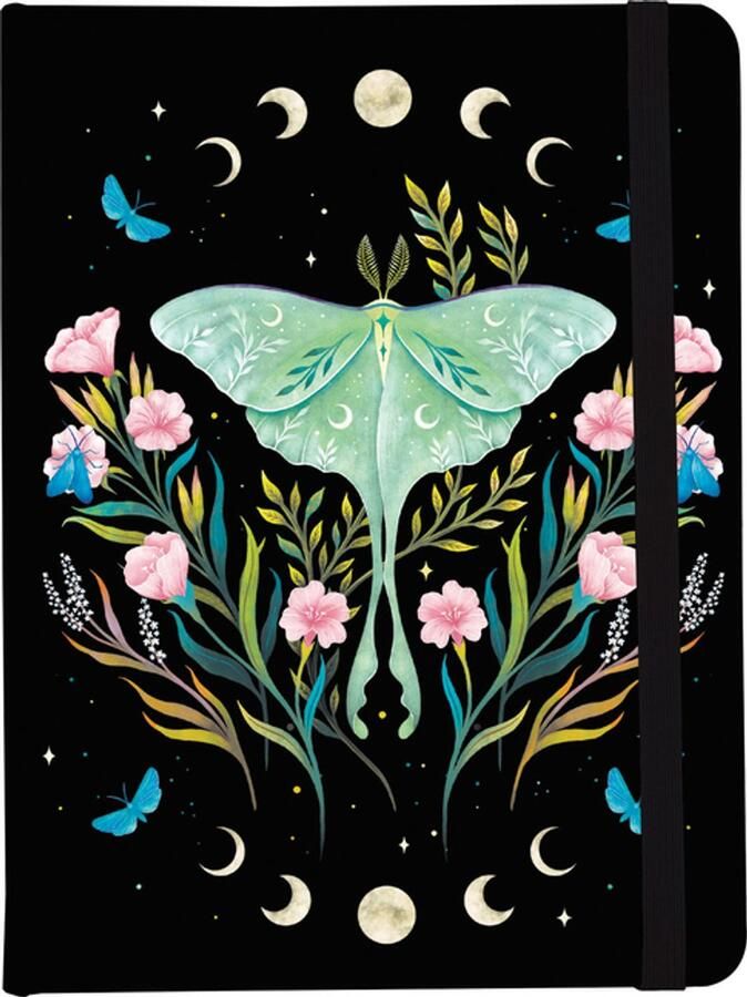 Luna Moth Journal (Diary Notebook)