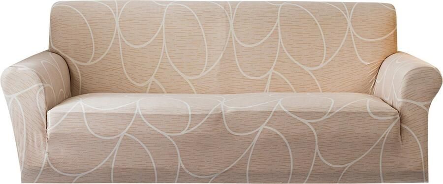 Luxe bankhoes Zetelhoes Bankhoes Stretch Zetelovertrek Bankbeschermer 3 zitsbanken L(190-230CM) Meubelhoes Tegen beschadigingen en vlekken Zacht microvezel - Foto 5