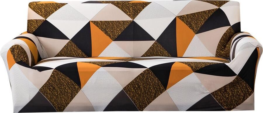 Luxe bankhoes Zetelhoes Bankhoes Stretch Zetelovertrek Bankbeschermer 3 zitsbanken L(190-230CM) Meubelhoes Tegen beschadigingen en vlekken Zacht microvezel - Foto 2