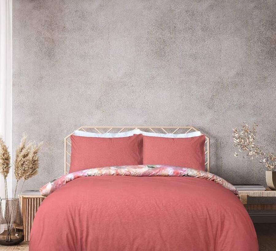 Luxe dekbedovertrek set 100% katoen 3 stuks 230x220 cm