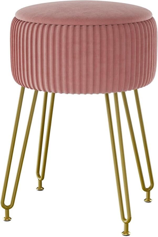 Luxe Fluwelen Kruk Modern Design 1 stuk 32x48 cm