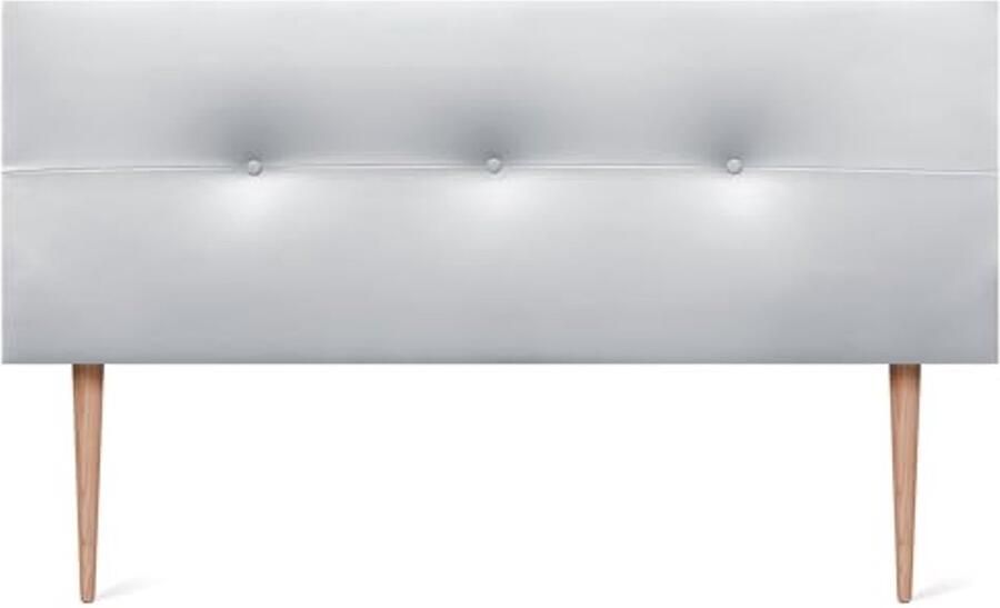 Luxe hoofdbord van kunstleer en Aqualine Pro-stof voor bedden tot 160 cm