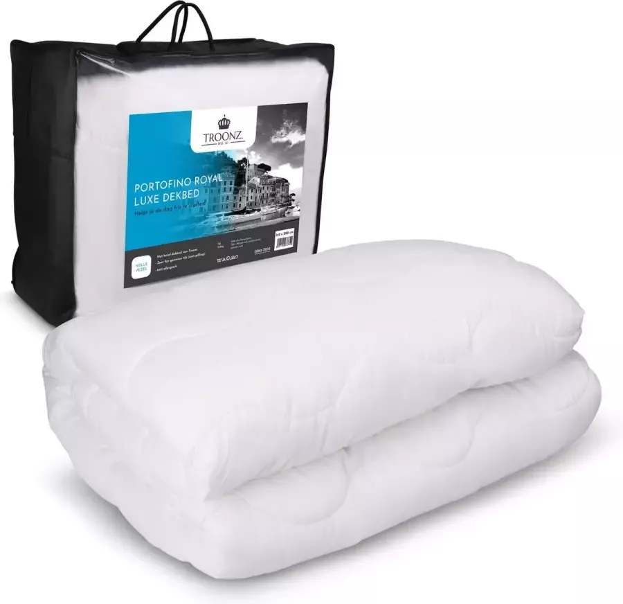 Luxe hotel Dekbed Portofino Royal 4 Seizoenen Dekbed 140 x 200 – Zomerdekbed & Winterdekbed Eenpersoons dekbed Hotel Dekbed voor Eenpersoonsbed - Foto 2