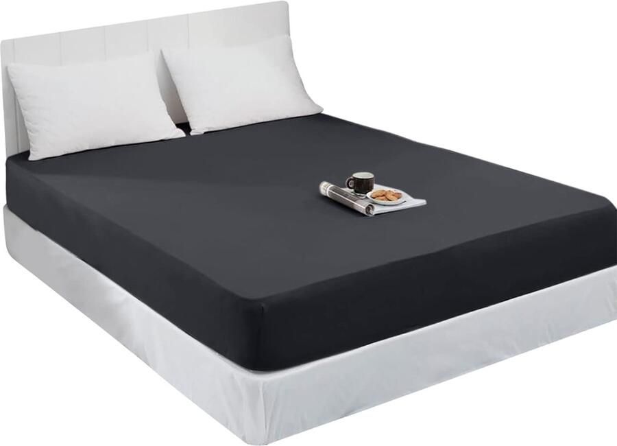 Unyqoos Premium Katoenen Jersey Hoeslaken Voor Waterbedden en Boxspringbedden in 28 Kleuren