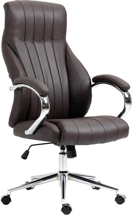 Luxe Lederen Bureaustoel Kantoorstoel Onverslaanbaar Comfort