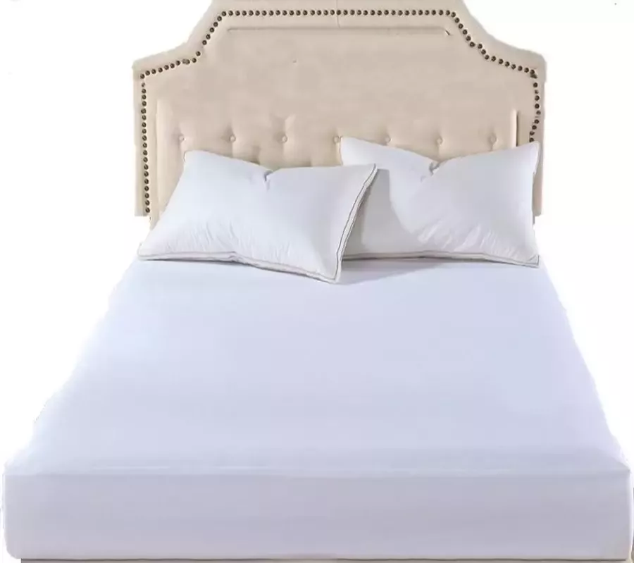 Luxe Matrasbeschermer Waterdichte Topper Hoeslaken Optimale Bescherming Matras Anti Bacterieel 120x200x30cm