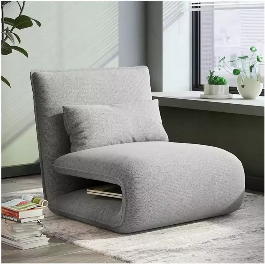 Luxe Slaapfauteuil Forest Green Uitvouwbaar met kussen Fauteuil Ligstoel Stoelbed – Bedbankje – Slaapbankje – Logeerbed logeerstoel Salon Slaapkamer Woonkamer Babykamer Trendy