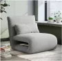 Luxe Slaapfauteuil Forest Green Uitvouwbaar met kussen Fauteuil Ligstoel Stoelbed – Bedbankje – Slaapbankje – Logeerbed logeerstoel Salon Slaapkamer Woonkamer Babykamer Trendy - Thumbnail 2